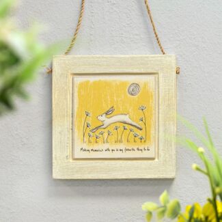 ‘Making Memories’ Square Wooden Sign