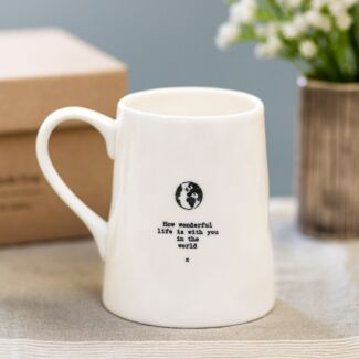 ‘How Wonderful Life Is’ World Porcelain Boxed Mug