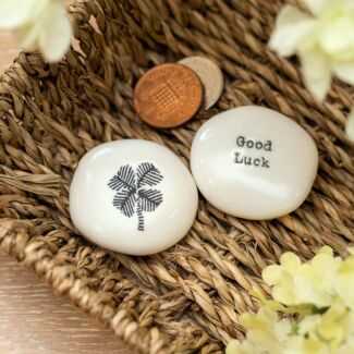 ‘Good Luck’ Sentimental Pebble