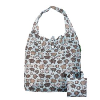 Blue Sheep Recycled Foldaway Shopper Bag