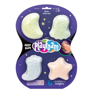 Playfoam Glow In The Dark Pack of 4