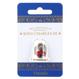 King Charles III Coronation Thimble