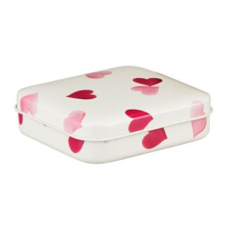 Pink Hearts Pocket Tin