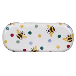 Bumblebee & Polka Dot Glasses Case