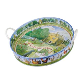 Year in the Country Summer Large Handled Tray