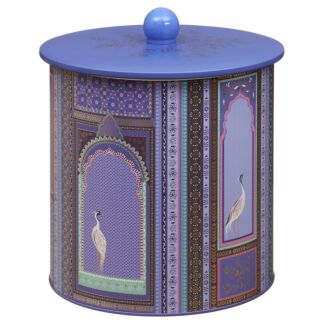 India Lattice Biscuit Barrel