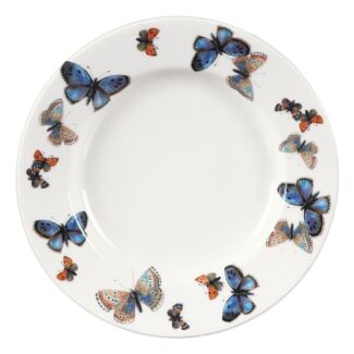 Common Blue Butterfly 8 1/2 Inch Plate