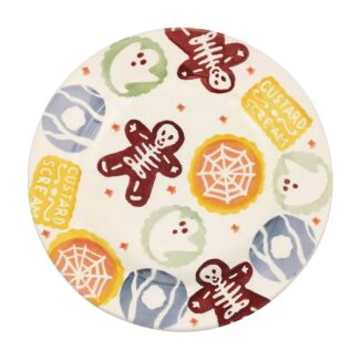 Halloween Spooky Biscuits 6 1/2 Inch Plate