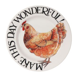 Rise & Shine Make This Day Wonderful 6 1/2 Inch Plate