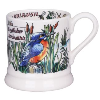 Kingfisher & Bulrush Half Pint Mug