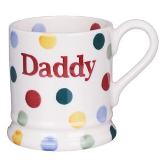 Polka Dot Daddy Half Pint Mug