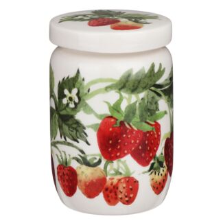 Vegetable Garden Strawberries Medium Jam Jar With Lid