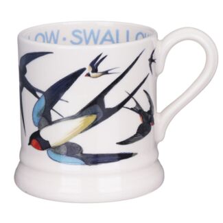 Birds Swallow Half Pint Mug
