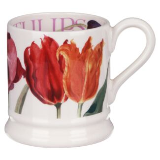 Flowers Tulips Half Pint Mug