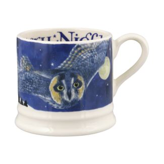 Winter Animals Winter Owl Small Mug