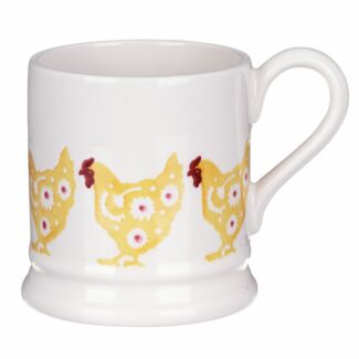 Yellow Hen Half Pint Mug