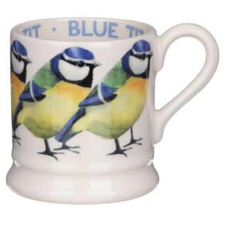 Birds Blue Tit Half Pint Mug