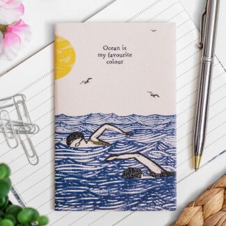 ‘Ocean Is My Favourite Colour’ Swimmers Notebook