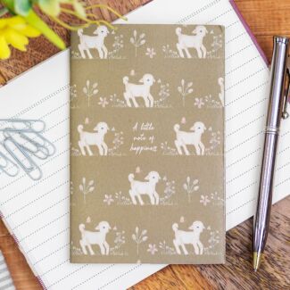 Meadow Friends 'Little Note Of Happiness' Lamb Notebook