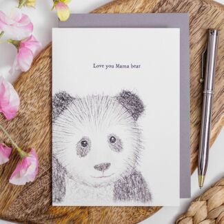 ‘Love You Mama Bear’ Greetings Card