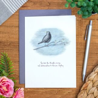 ‘You Have The Strength’ Bird Card