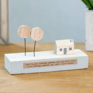 ‘Love Is Not Finding’ Wooden House Scene