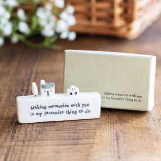 ‘Making Memories With You’ Porcelain Scene