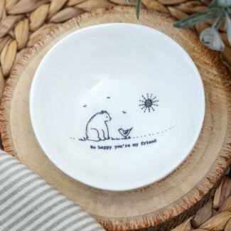 So Happy You’re My Friend Medium Wobbly Bowl