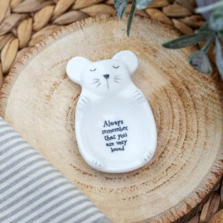 ‘Remember That You Are Loved’ Mouse Flat Dish