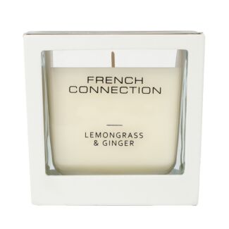 White Wood Lemon Grass & Ginger 200g Candle