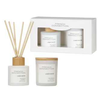 Sea Salt & Coconut Candle & Diffuser Gift Set