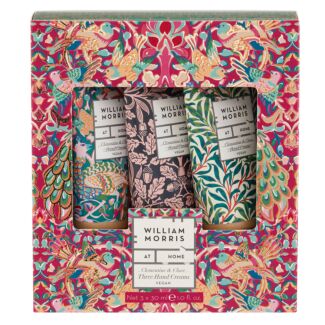 William Morris Peacock & Bird Trio of Hand Creams