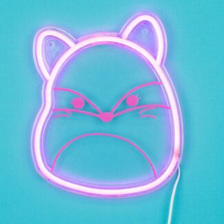 Fifi The Fox Neon Pink Wall Light