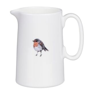 ‘Robin’ Boxed Half Pint Fine Bone China Jug