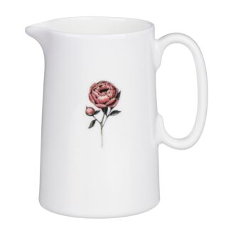 ‘Peony’ Boxed Half Pint Fine Bone China Jug