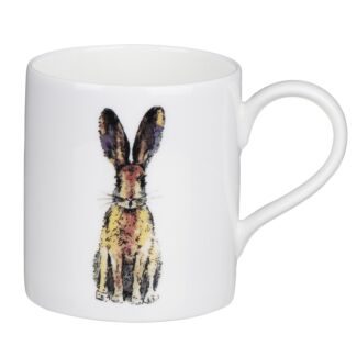 ‘Hare’ Boxed Fine Bone China Mug