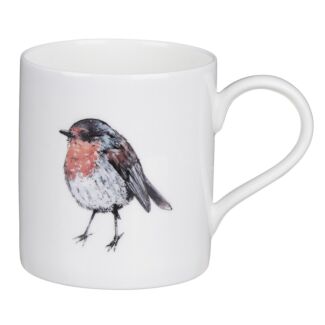 ‘Robin’ Boxed Fine Bone China Mug