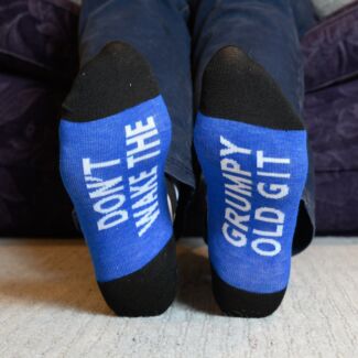 Don’t Wake The Grumpy Old Git Socks