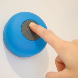 Blue Bluetooth Shower Speaker