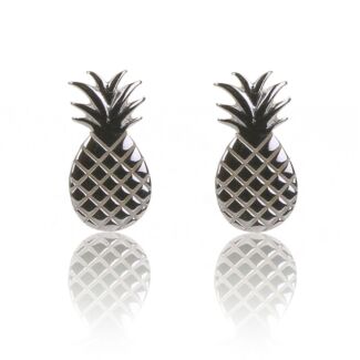 Pineapple Boxed Stud Earrings