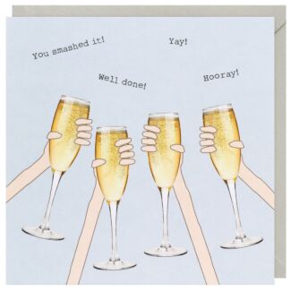 'Well Done! Cheers!' Congratulations Card