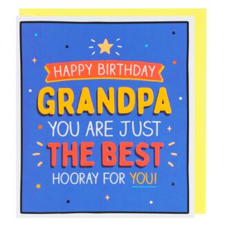 The Best Grandpa Birthday Card