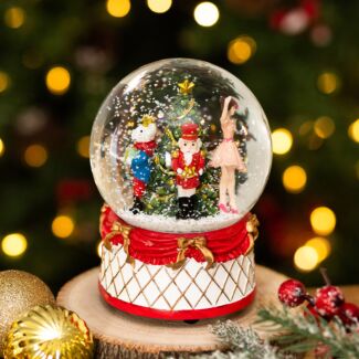 Nutcracker Story Musical Snow Globe