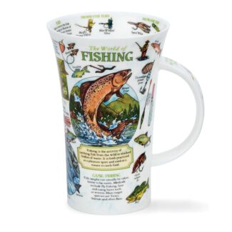 The World Of Fishing Glencoe Shape Mug