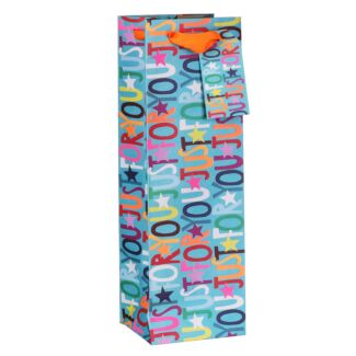Paper Salad Just For You Bottle Gift Bag