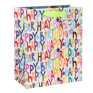 Paper Salad Happy Birthday Large Gift Bag