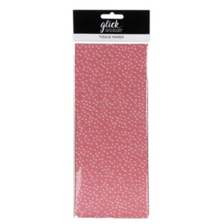 Think Of Me Spots Pink Tissue Paper
