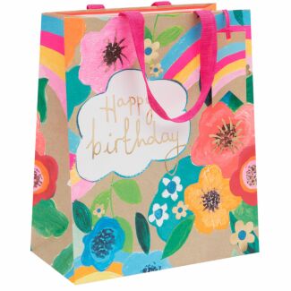 Paper Salad Rainbows Large Birthday Gift Bag