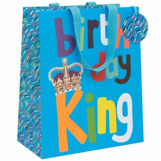 Paper Salad Birthday King Large Birthday Gift Bag