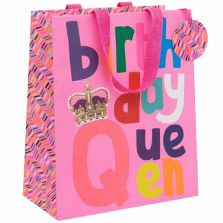 Paper Salad Birthday Queen Large Birthday Gift Bag